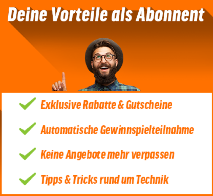 Deine Vorteile als Abonnent: